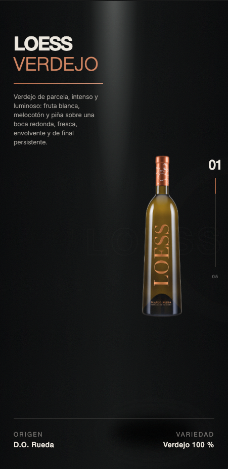 Perfil y origen del vino Loess Verdejo